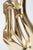 1970s Vintage Brass Abstract Figural Sculpture on Black Granite Base, 1970's For Sale - Image 5 of 9