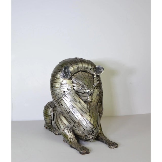 Metal 1970s Metal Loin Sculpture For Sale - Image 7 of 7