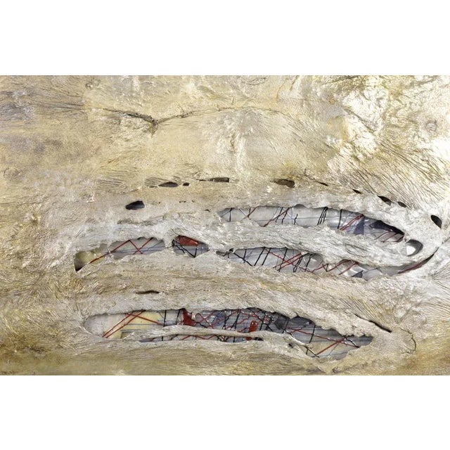 Modern Brutalist Wall Sculpture, 1970s For Sale - Image 3 of 9