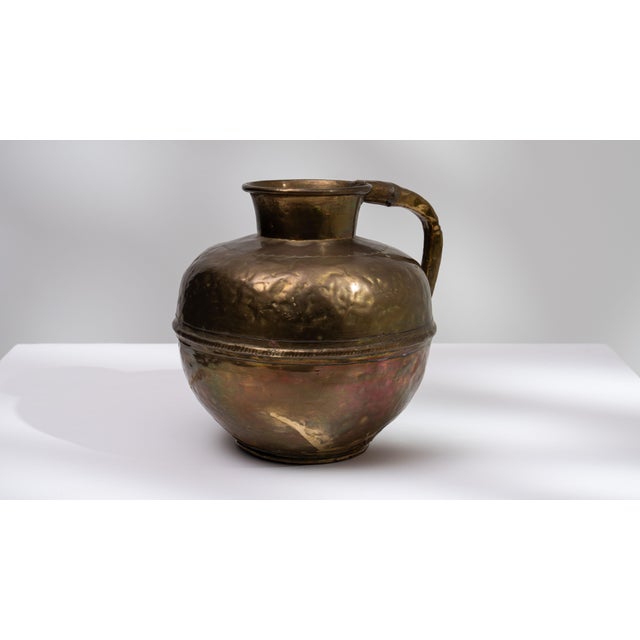 Brass 19th Century France Brass Jar For Sale - Image 8 of 15