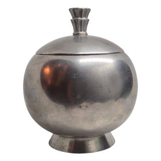 Swedish Grace Decorative Pewter Box by Harald Linder, Uppsala, 1933 For Sale