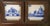 18th Century 18th Century Dutch Delft Blue & White Tin Glaze Faience Tiles in Carved Wood Frames - A Pair For Sale - Image 5 of 9