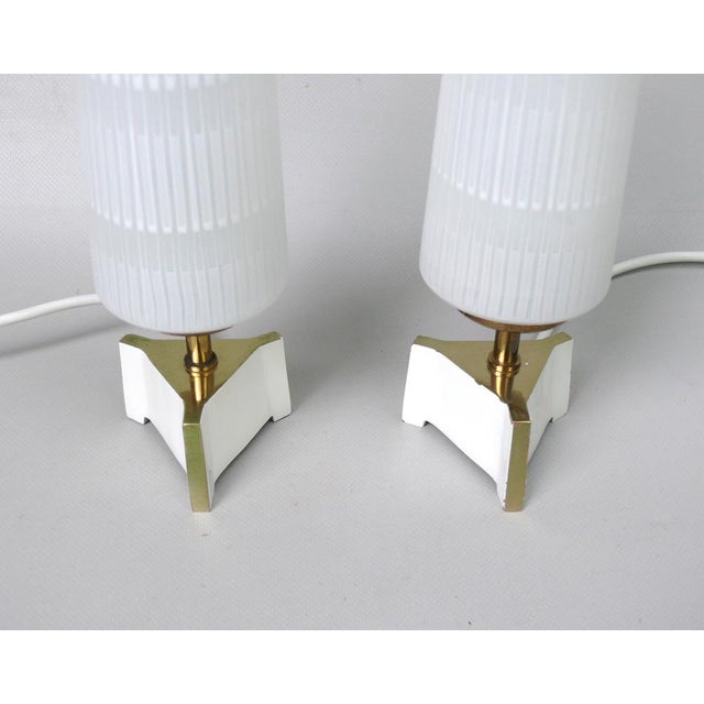 Dainty Table Lamps in the style of the Vereinigte Werkstätten München, 1950s, Set of 2 For Sale - Image 14 of 18