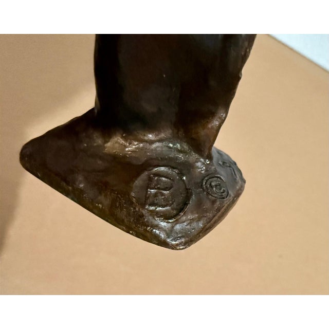 Reg Butler, Reg Butler Bronze Sculpture Musee Imaginaire Abstract Brutalist Female Figure For Sale - Image 15 of 18
