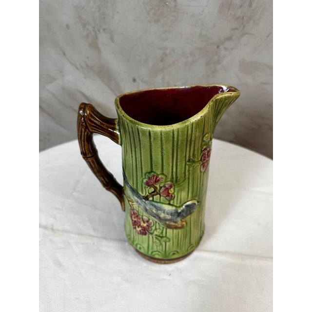 Earthenware Slip Jug, 1890s For Sale - Image 5 of 12
