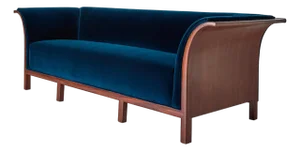 1930s Mahogany Three-Seater Sofa Attributed to Frits Henningsen