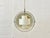 Metal Pendant Lamp with Chrome Ring by Louis Weisdorf for Lyfa, Denmark, 1960s For Sale - Image 7 of 18