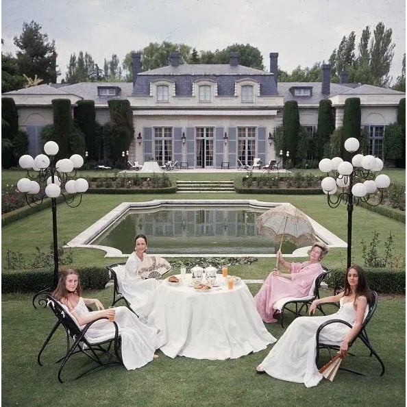 The Romanones by Slim Aarons 30x30 Framed C-Print For Sale