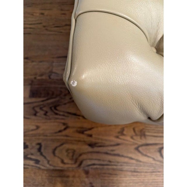Taupe Luxury Highland House Tufted Chair and Ottoman by Barclay Butera For Sale - Image 8 of 18