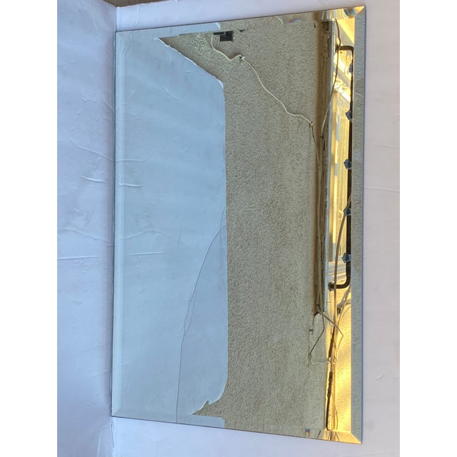 Late 20th Century Bevelled Mirror Placemats Set of 4 Chairish