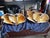 Pair of 23” Vintage Glazed Terra Cotta Federal Eagle Sculptures For Sale - Image 9 of 12