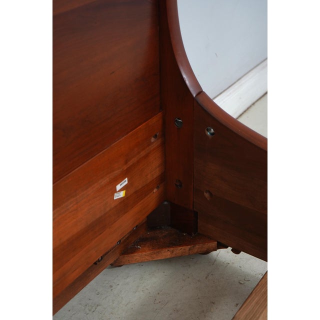 Stickley King Size Marseilles Collection Cherry Bed For Sale - Image 13 of 15