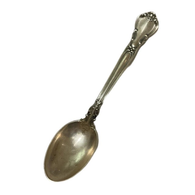 Mid 20th Century Chantilly Sterling - Gorham • 3 Demitasse Spoons • 2 Lemon Forks - Set of 5 For Sale - Image 4 of 7