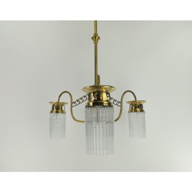 1920s Vintage French Chandelier, 1920s For Sale - Image 5 of 8
