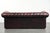 English Chesterfield Sofa in Cow Leather For Sale - Image 3 of 16