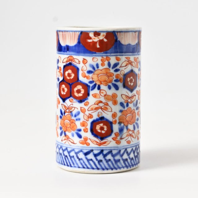 Ceramic Japanese Imari Porcelain Vase, 1890s For Sale - Image 7 of 7