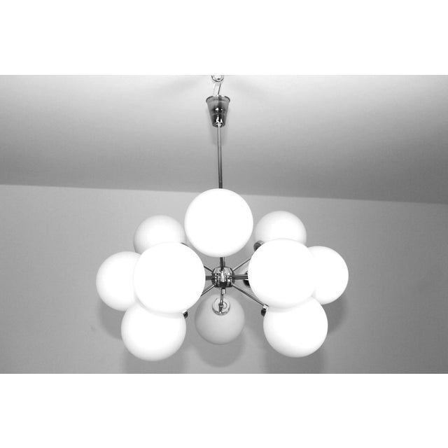Sputnik Chandelier from Nikoll, 1960s For Sale - Image 10 of 14