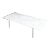 Carrara Marble Dining Table, William, Ross, Douglas for Laverne For Sale