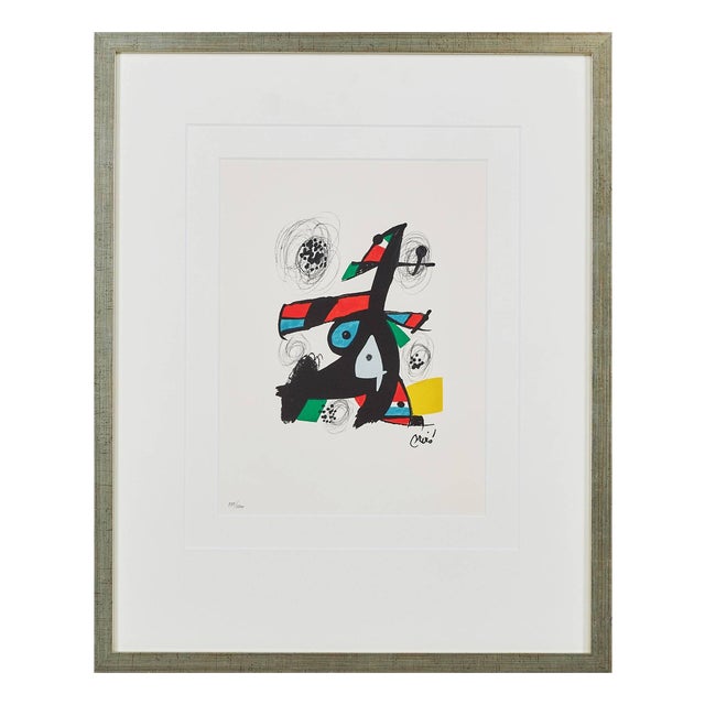 Joan Miró, La Mélodie Acide, Planche V, 1980, Lithograph For Sale