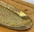 Vintage Indian Engraved Floral Brass Tray For Sale In Kansas City - Image 6 of 8