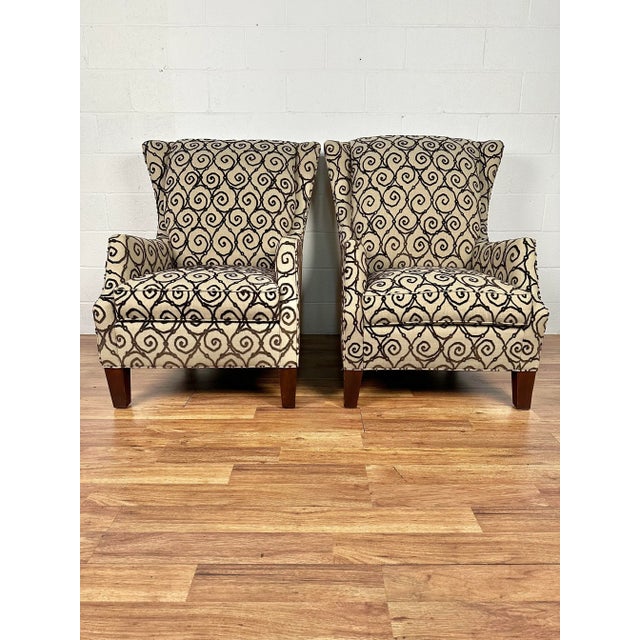 Stickley Stickley Upholstered Tempe Lounge Chairs - a Pair For Sale - Image 4 of 10