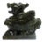 Hand Carved Chinese Green Stone Pixiu Fengshui Figure Size N329E For Sale