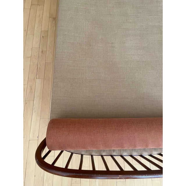 Antique day/bed by manufacturer ercol. circa 1960, sourced in france. measurements: h 69 cm x h seat 41 cm x w 90 cm x l...