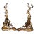 19th Century French Bronze Andirons - A Pair For Sale