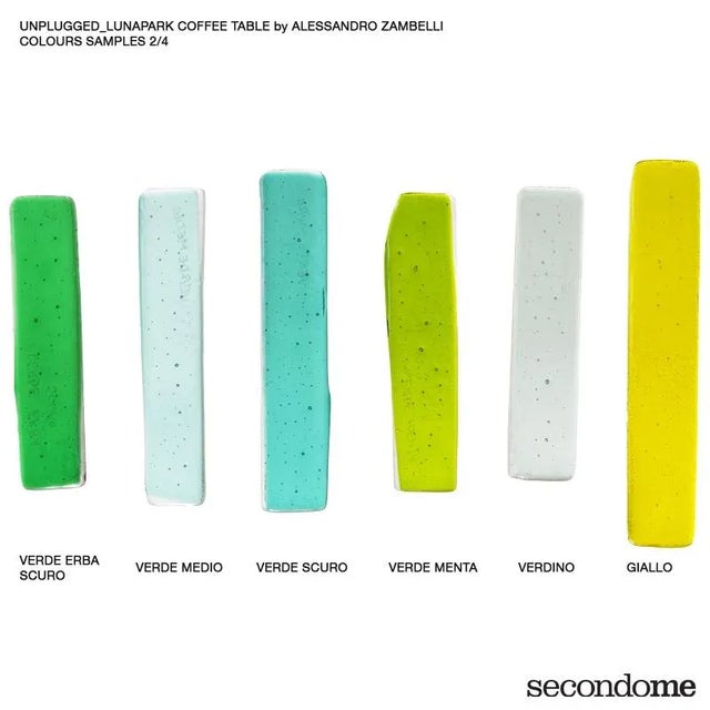 Luna Park Coffee Table Col.1 by Alessandro Zambelli for Secondome Edizioni For Sale - Image 4 of 8