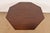 1960s Frank Lloyd Wright Style Mid-Century Modern Oak X-Base Dining Table, Newly Refinished For Sale - Image 5 of 12