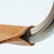 Mid-Century Modern Metal Cantilever in Cognac Brown Leather, 1970s, Set of 4 For Sale - Image 16 of 18