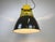 Industrial Yellow Explosion Proof Lamp with Black Enameled Shade from Elektrosvit, 1990s For Sale - Image 13 of 18