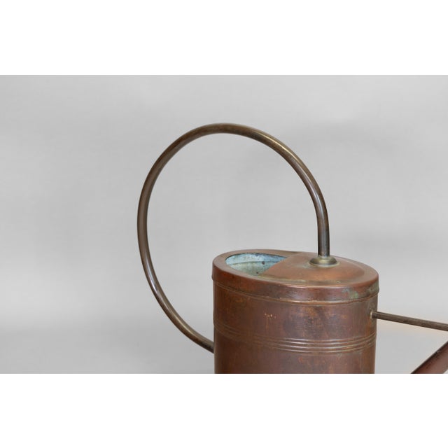 1900 - 1909 Copper Watering Can, 1900 For Sale - Image 5 of 10