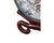 1960s Large Chinese Cloisonné Enamel "Thousand Flowers" Charger, 25" Diameter, 32.5" H on Stand For Sale In Los Angeles - Image 6 of 6