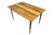 Mid-Century Extendable Dining Table in Walnut from BFM, Poland, 1960s For Sale - Image 14 of 14