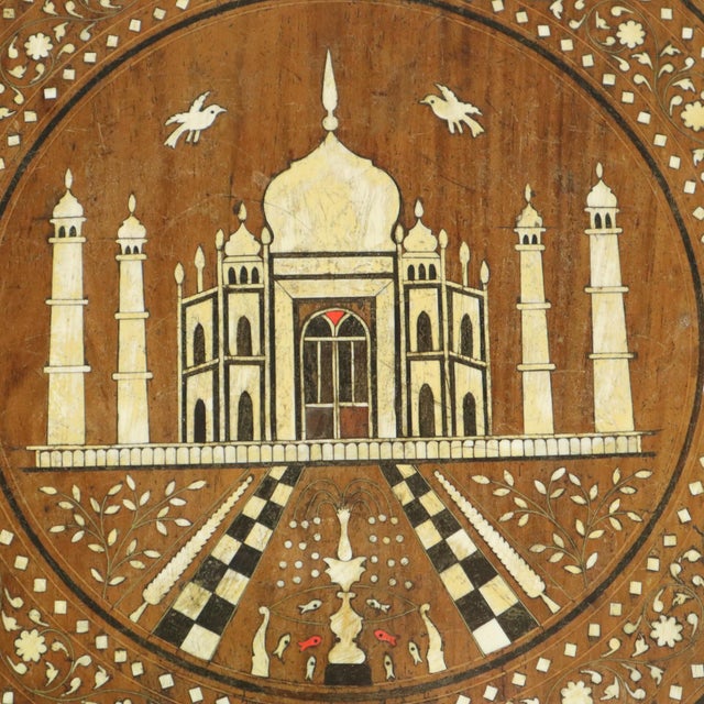Anglo-Indian Taj Mahal Side Table in Teak, 1950s For Sale - Image 18 of 18