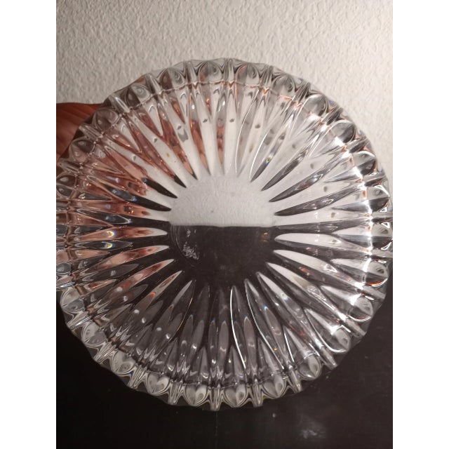 Walther Germany Starburst Pattern Clear Crystal Bowl For Sale In Dallas - Image 6 of 8