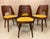 Brown Dining Chairs by Oswald Haerdtl for Ton, 1950s, Set of 4 For Sale - Image 8 of 8