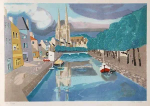 1975 Georges Lambert St. Malo II Print