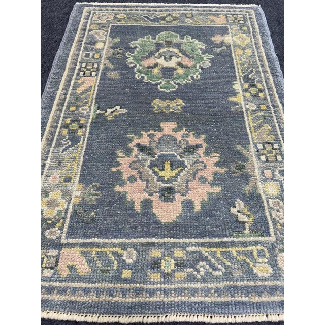 Turkish Oushak Rug 2'3" x 3'2" #24414 Explore a curated collection of hallway runners, wool rugs, and handmade...