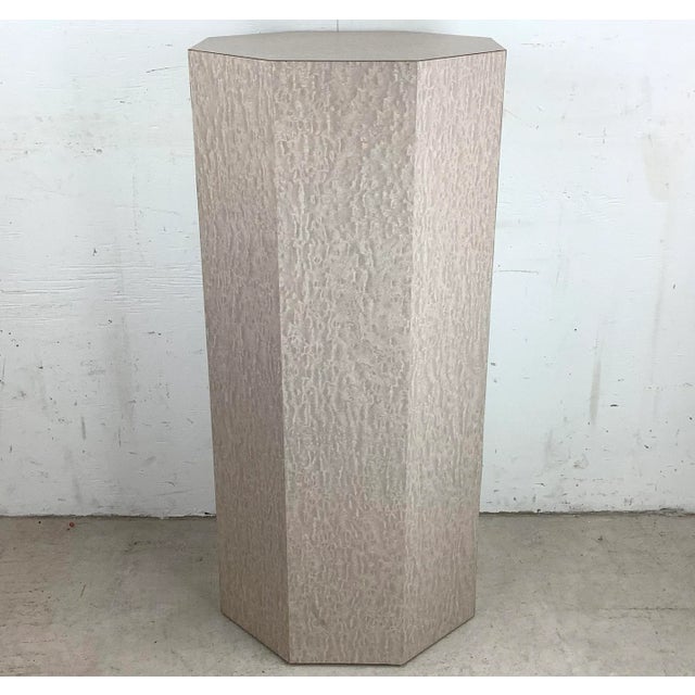 Mid 20th Century Tall Vintage Modern Display Pedestal For Sale - Image 5 of 13