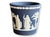 English Rare Wedgwood Jasperware 3.25" Cache Pot For Sale - Image 3 of 4