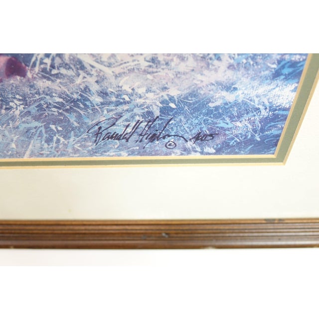 "First Picking" - Late 20th Century Print of Watercolor Painting Signed on the Bottom, Framed For Sale - Image 4 of 8