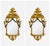 Pair of 1960s Spanish Carved Gilt Mirrors For Sale