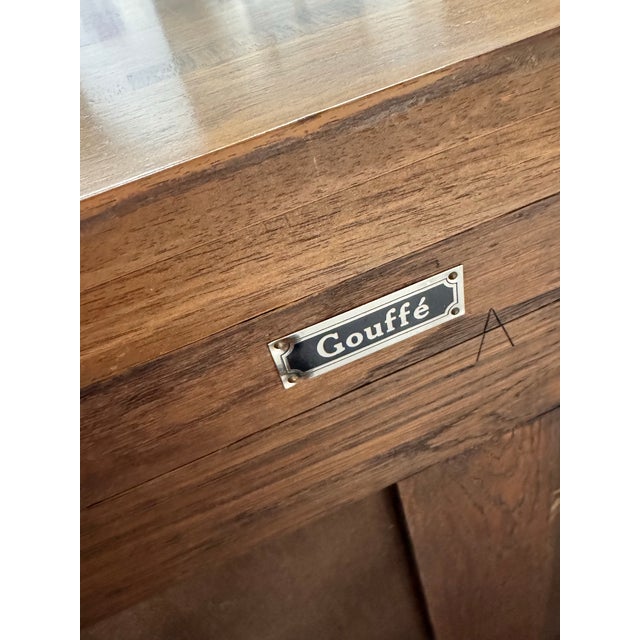 Maison Gouffé Paris Louis XVI Style Four-Door Carved Enfilade Buffet, Antique For Sale In San Francisco - Image 6 of 12