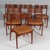 Model U20 Dining Chairs in Teak by Johannes Andersen for Uldum Møbelfabrik, Set of 6 For Sale - Image 3 of 9