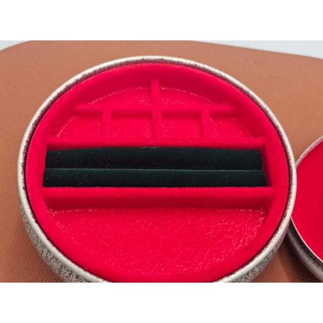 Tin Jewelry Box, 1950s, Set of 3 For Sale - Image 4 of 11