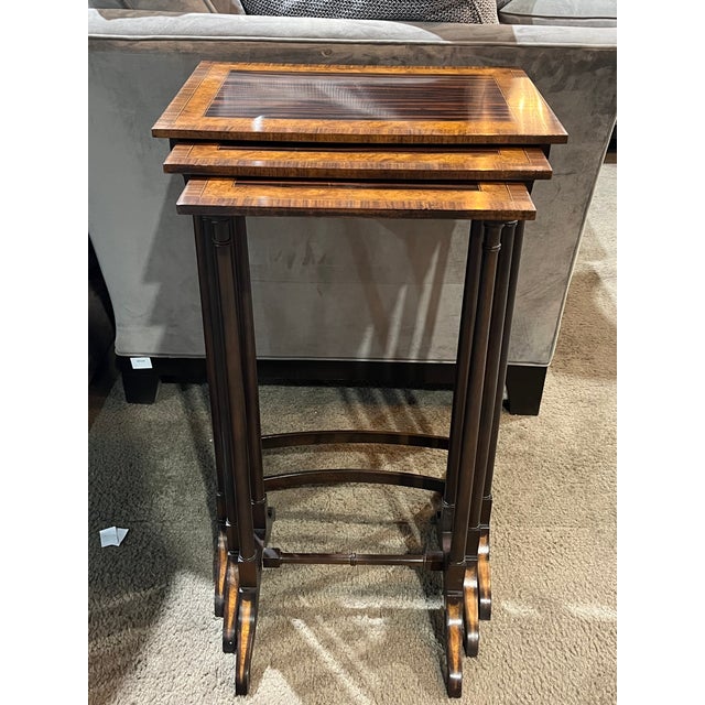 Baker Furniture Nesting Tables Chairish
