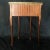 1940s French Diamond Marquetry Side Table or Nightstand For Sale - Image 12 of 13