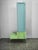 Bauhaus Czech Green Vanity Table with Mirror and Chrome Frame, 1930 For Sale - Image 15 of 18